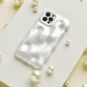 3D Pearl Phone Case – White 3D Phone Cases