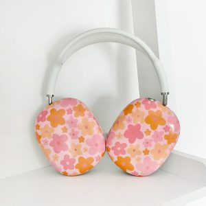 Airpods Max Case – Pink & Orange Bloom AirPods