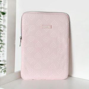 Baby Pink Heart Ipad Sleeve iPad