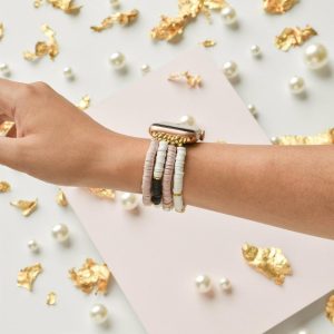 Chic Vibes Beaded Apple Watch Strap Apple Watch Straps