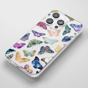 Clear Phone Case – Butterfly Clear Phone Cases