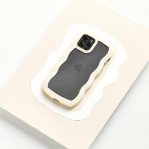 Curvy Phone Case – Cream Curvy Phone Cases