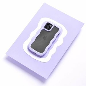 Curvy Phone Case – Lilac Clear Phone Cases