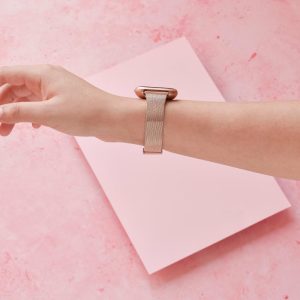 Fitbit Strap – Slim Milanese – Rose Gold Fitbit + Other Straps