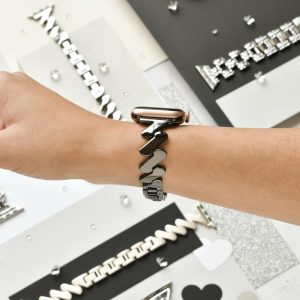 Get Wavy Apple Watch Strap – Black Apple Watch Straps