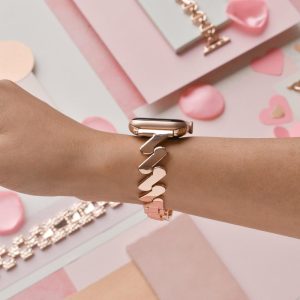 Get Wavy Apple Watch Strap – Rose Gold Apple Watch Straps