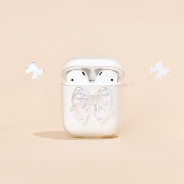 Glitter Bow Airpods Case AirPods