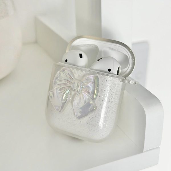 Glitter Bow Airpods Case AirPods