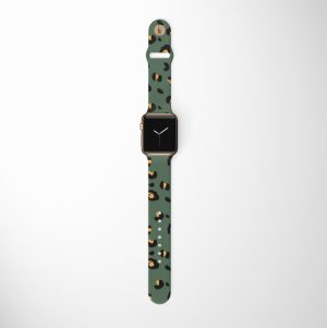 Khaki Leopard Apple Watch Strap Apple Watch Straps