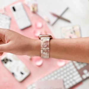 Luxe Rose Apple Watch Strap Apple Watch Straps