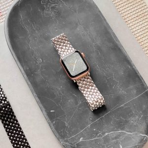 Mermaid Watch Strap – Silver Apple Watch Straps