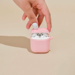 Nakd Airpods Case – Pink AirPods