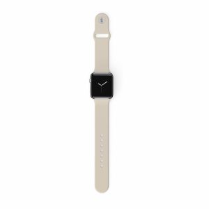 Nakd Apple Watch Strap – Almond White Apple Watch Straps