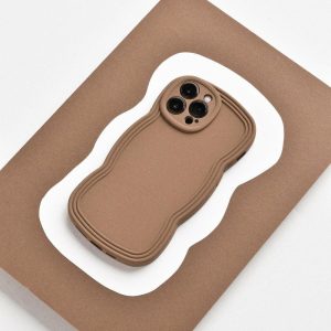 Nakd Curvy Phone Case – Coffee Curvy Phone Cases