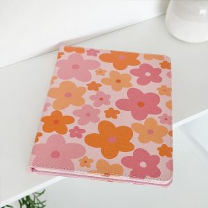 Pink & Orange Bloom Ipad Case iPad