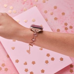 Rose Gold Flower Bracelet Apple Watch Strap Apple Watch Straps