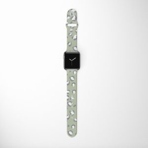 Sage Leopard Apple Watch Strap Apple Watch Straps