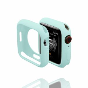 Silicone Apple Watch Case – Aqua Accessories