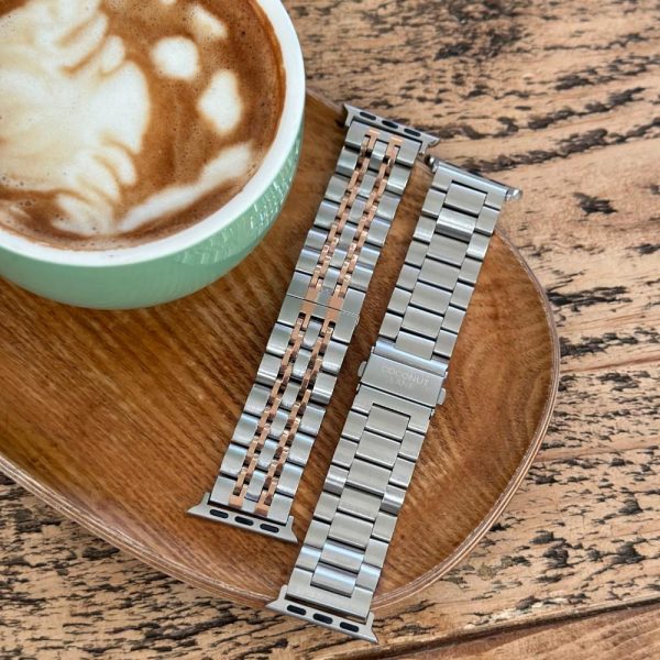 Stainless Steel Apple Watch Strap – Silver Apple Watch Straps