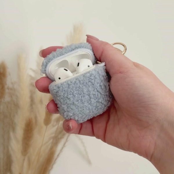 Teddy Airpods Case – Blue AirPods