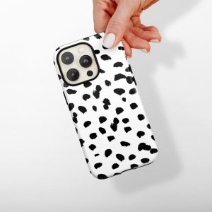 Tough Phone Case – Monochrome Spots Phone Cases