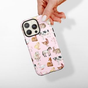 Tough Phone Case – Pink Coquette Farm Phone Cases