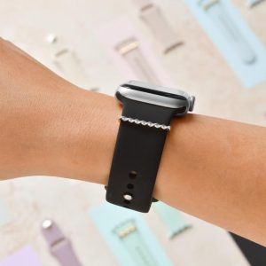 Watch Strap Charm – Silver Twist Watch Strap