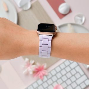 Luxe White Apple Watch Strap Apple Watch Straps