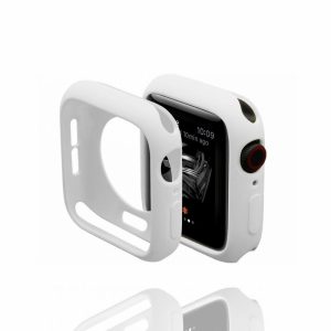 Silicone Apple Watch Case – White Accessories