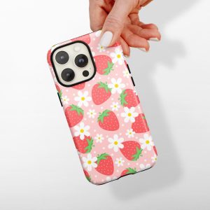 Tough Phone Case – Berry Cute Strawberry Phone Cases