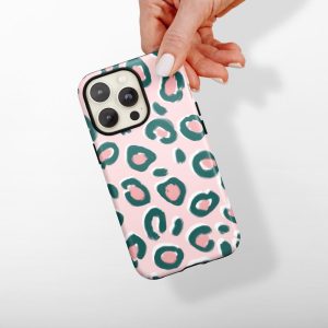 Tough Phone Case – Pink Leopard Phone Cases